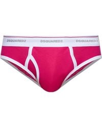DSquared² - Briefs With Logo - Lyst