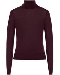 DSquared² - Wool Turtleneck With Embroidered Logo - Lyst