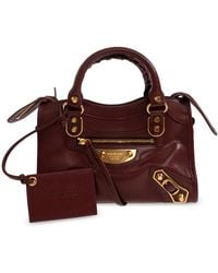 Balenciaga - Leather Bag 'Le City Uptown Mini' - Lyst