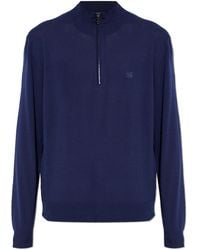Etro - Sweater With Embroidered Logo - Lyst