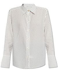 Paul Smith - Shirt With Dotted Pattern, - Lyst