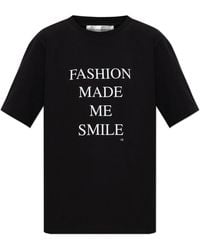 Victoria Beckham - T-Shirt With Print - Lyst