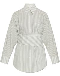 Rohe - Shirt With Striped Pattern - Lyst