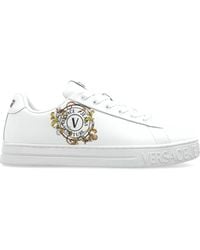 Versace Jeans Couture - Sneakers With Printed Logo - Lyst
