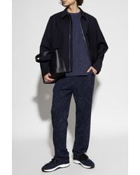 Etro - T-Shirt With A Crew Neck - Lyst