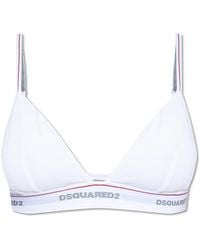 DSquared² - Bra With Logo - Lyst