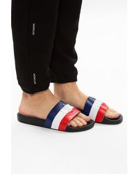 moncler slides mens