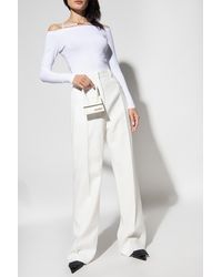 Jacquemus - 'sierra' Top With Denuded Shoulders, - Lyst