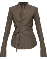 Rick Owens - 'Hollywood' Leather Jacket - Lyst