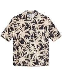 Palm Angels - Shirt With The Motif Of Palms, - Lyst
