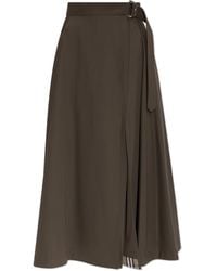 Burberry - Wool Skirt 'Belina' - Lyst