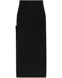 Lemaire - Skirt With Slit - Lyst