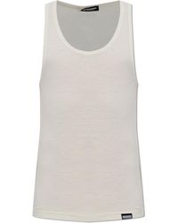DSquared² - Wool Tank Top - Lyst