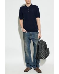 Burberry - Cashmere Polo "Marcus" - Lyst