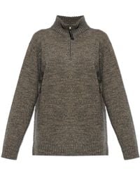 Maison Margiela - Sweater With A Stand-Up Collar - Lyst