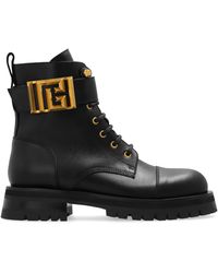 Balmain - 'Combat' Boots - Lyst