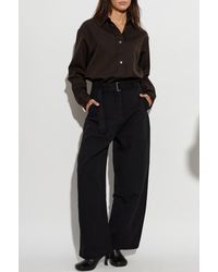 Studio Nicholson - Wool Shirt 'Rouen' - Lyst