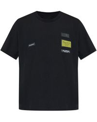 MM6 by Maison Margiela - T-Shirt With Patches - Lyst