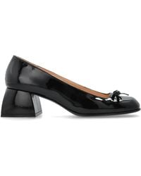 NODALETO - Leather Heeled Shoes - Lyst