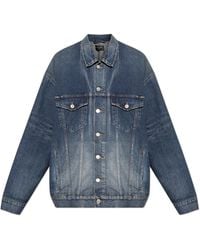 Balenciaga - Denim Jacket - Lyst