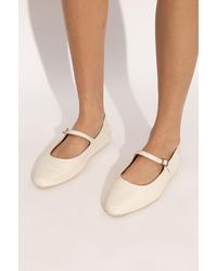 Marsèll - 'Strascico' Leather Ballerinas - Lyst