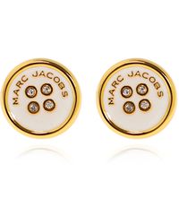 Marc Jacobs - Button-Shaped Earrings - Lyst