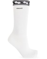 Versace - Socks With Logo - Lyst