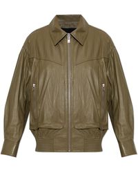 IRO - Leather Jacket 'Elif' - Lyst