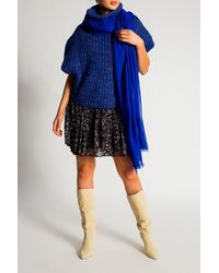 Isabel Marant Sleeveless Turtleneck Sweater - Blue