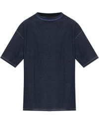 Maison Margiela - T-Shirt With A Crew Neck - Lyst