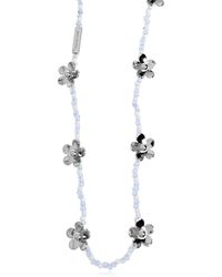 Marc Jacobs - Necklace With A Floral Motif - Lyst
