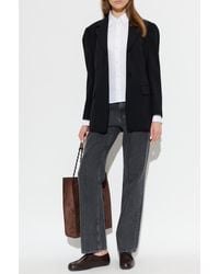 Jil Sander - Wool Blazer With Notch Lapels - Lyst