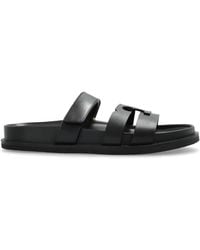 Tory Burch - Leather Slides Ines - Lyst