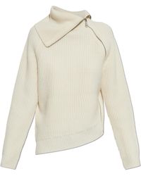 AllSaints - Wool Turtleneck 'Cleo' - Lyst