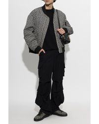 Balmain - Sweater With Embroidered Logo - Lyst