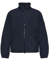 Stone Island - Sweater With Logo Patch - Lyst
