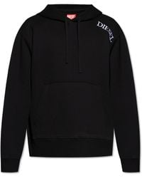 DIESEL - Hoodie 'S-Macs-Hood-T2' - Lyst