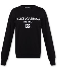 Dolce & Gabbana - Sweatshirt With Logo - Lyst