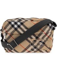 Burberry - Shoulder Bag With Logo - Lyst