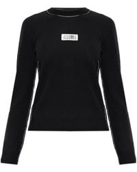 MM6 by Maison Margiela - Sweater With Logo - Lyst