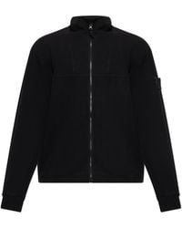 Stone Island - Sweatshirt With Logo Patch - Lyst