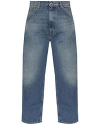 MM6 by Maison Margiela - Straight-Leg Jeans - Lyst