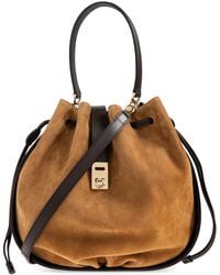 Ferragamo - "Hug" Bucket-Type Handbag - Lyst