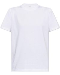 Balmain - Cotton T-Shirt With Logo - Lyst