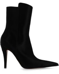 McQueen - Heeled Ankle Boots - Lyst