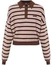 ROTATE BIRGER CHRISTENSEN - Striped Polo Shirt - Lyst
