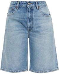 MM6 by Maison Margiela - Denim Shorts - Lyst