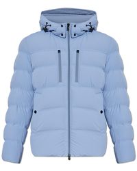Woolrich - Down Jacket With Detachable Hood - Lyst