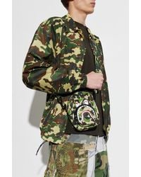 A Bathing Ape - Shoulder Bag With Print - Lyst