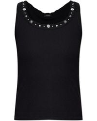 Versace - Top With Applications - Lyst
